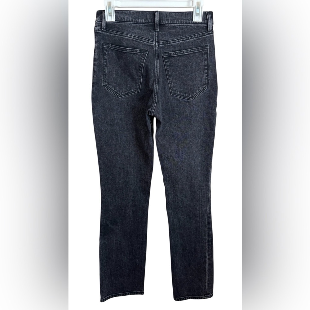 Abercrombie & Fitch Jeans 90s Slim Straight Leg Ultra High Rise Dark GraySize 26 - Picture 2 of 12